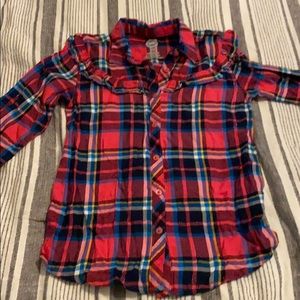 Girls Flannel Shirt